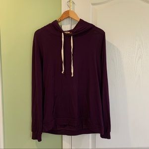 Express Maroon Hoodie